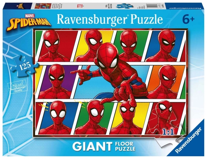 Puzzle Ravensburger Spiderman in Azione 125 Pezzi