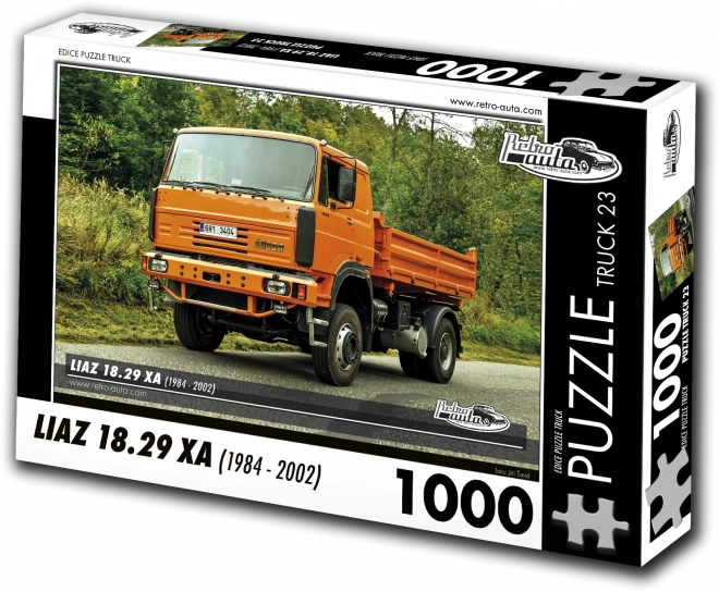 Puzzle Camion ŠKODA Liaz Retro-Auta 1000 pezzi