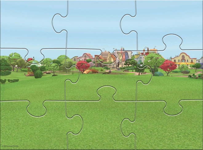 Set magnetico puzzle Il mondo divertente di Bing