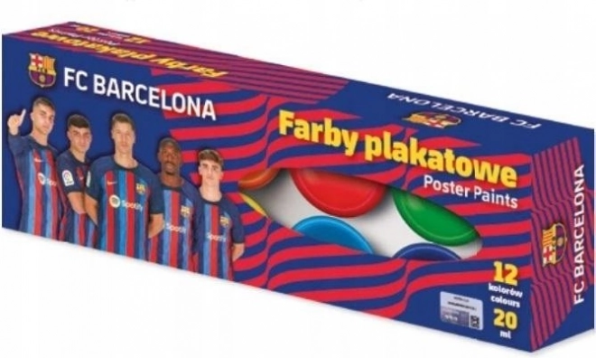 Colori a tempera ASTRA FC BARCELLONA 12×20 ml