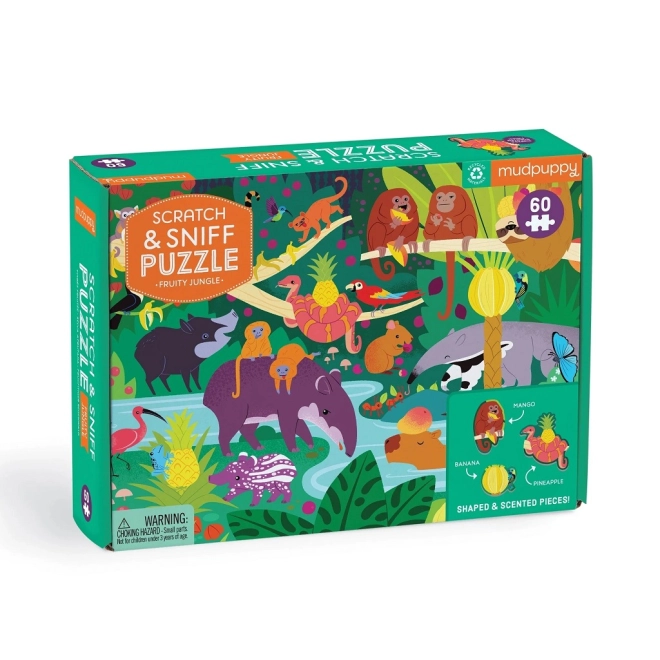 Scratch & Sniff: banana, ananas e mango