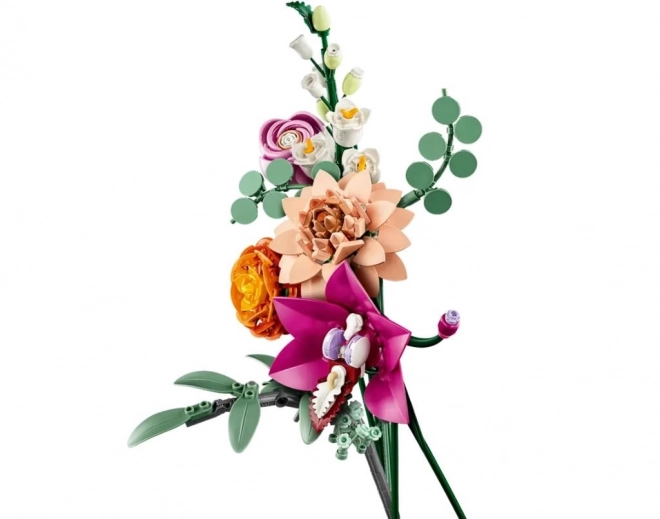 Bouquet di fiori rosa LEGO Botanicals