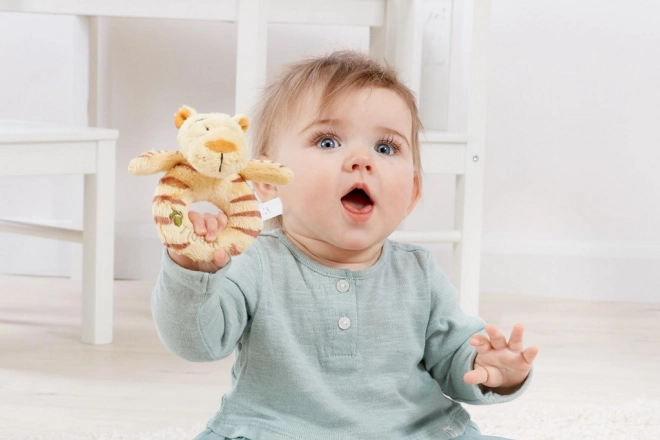 Tigre Peluche Con Sonaglio