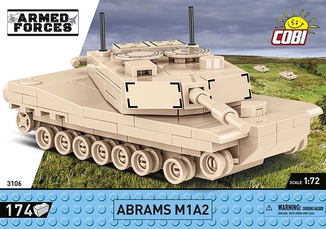 Modello Miniature Abrams M1A2