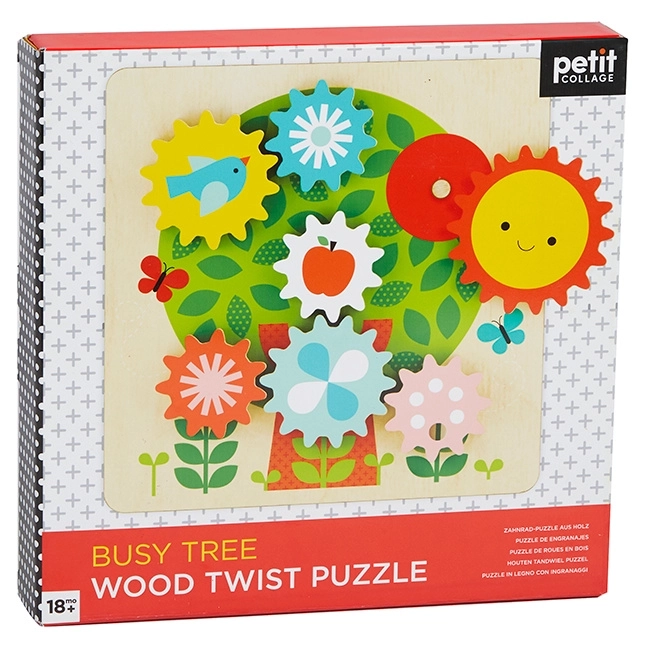 Puzzle ad ingranaggi Albero Petit Collage