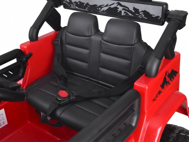 Macchina Elettrica Toyota FJ Cruiser per Bambini – Rosso