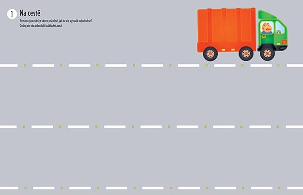 Libro di adesivi Camion