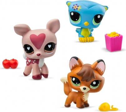 Littlest Pet Shop 3 figurine - tipi diversi