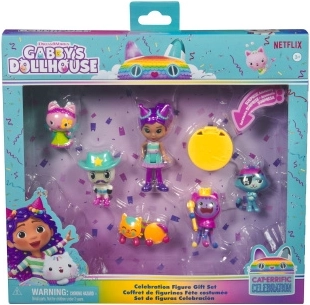 Set regalo di figure collezionabili La casa magica di Gábina – Festa