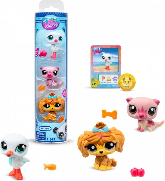 Figurine Littlest Pet Shop Tuba 3-pak