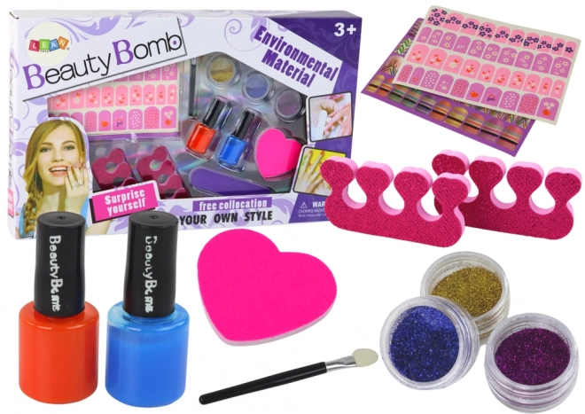 Set da manicure per bambini Beauty Bomb XXL