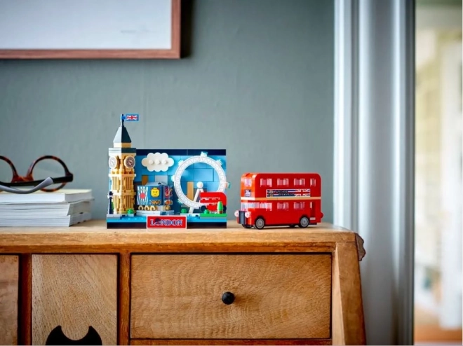 Cartolina Londra LEGO