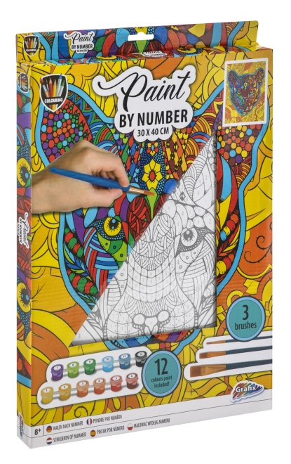 Tutto in uno: tela, colori e pennelli