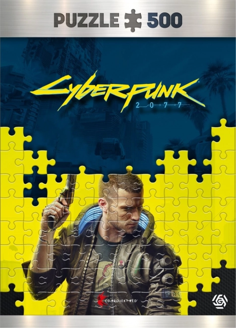 Puzzle Cyberpunk 2077 - Ritratto Maschile V 500 Pezzi