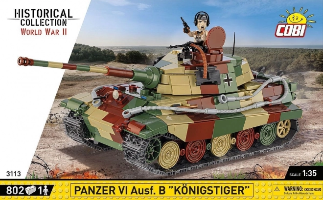 Carro armato Panzer VI Königstiger in scala