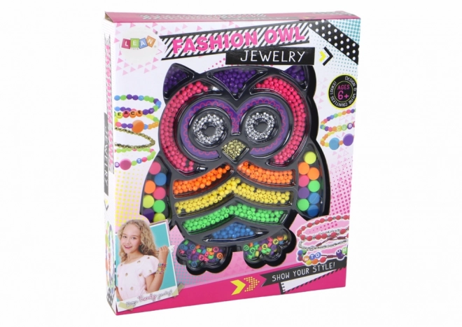 Set Gioielli Fai Da Te 3000 Perline Gufo
