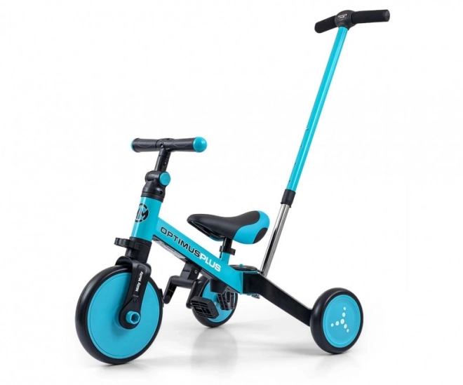 Bicicletta Bambini Milly Mally 4 in 1 Optimus Plus Blu