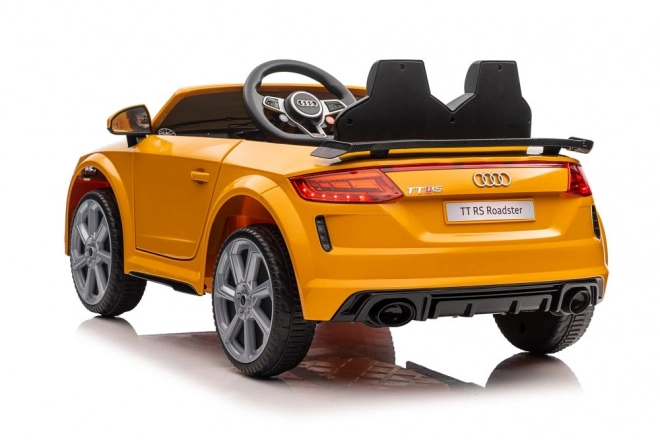 Auto Elettrico Audi TT RS Giallo