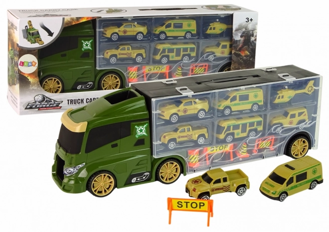 Auto Bisarca Giocattolo per Bambini Verde