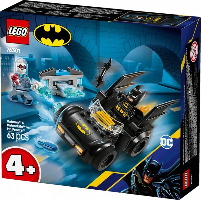 Batman e Batmobile contro Mr. Freeze LEGO