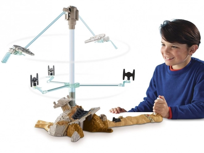 Azione spaziale Hot Wheels e Star Wars