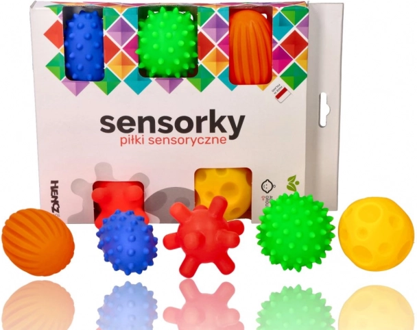 Palline sensoriali Sensorky – set da 5 pezzi