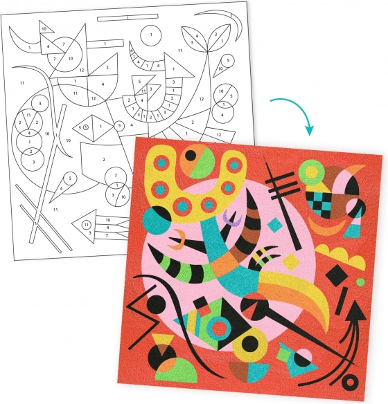 Set di creazione ispirato a Wassily Kandinsky