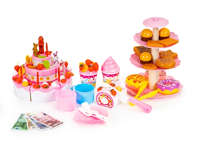 Supporto per dessert a tre livelli