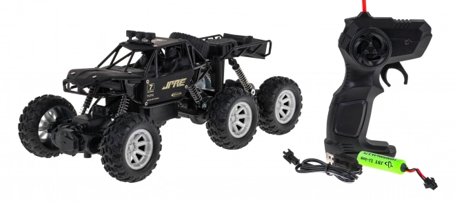 Crawler Rock Explorer 4x4 per bambini 8+ telecomandato 1:18 con 6 ruote in gomma