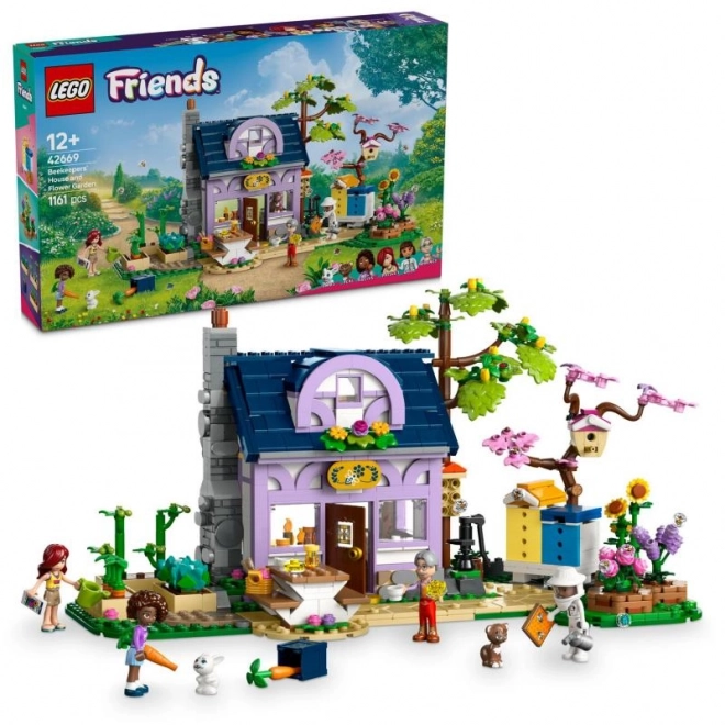 Casa degli apicoltori e giardino fiorito di LEGO Friends