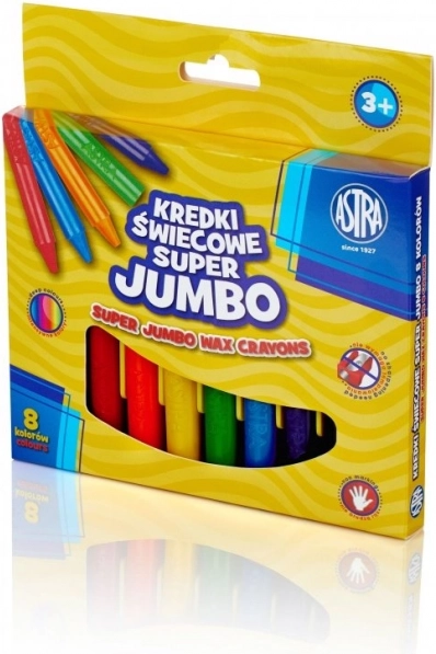 Astra pastelli a cera Super Jumbo 8 pz