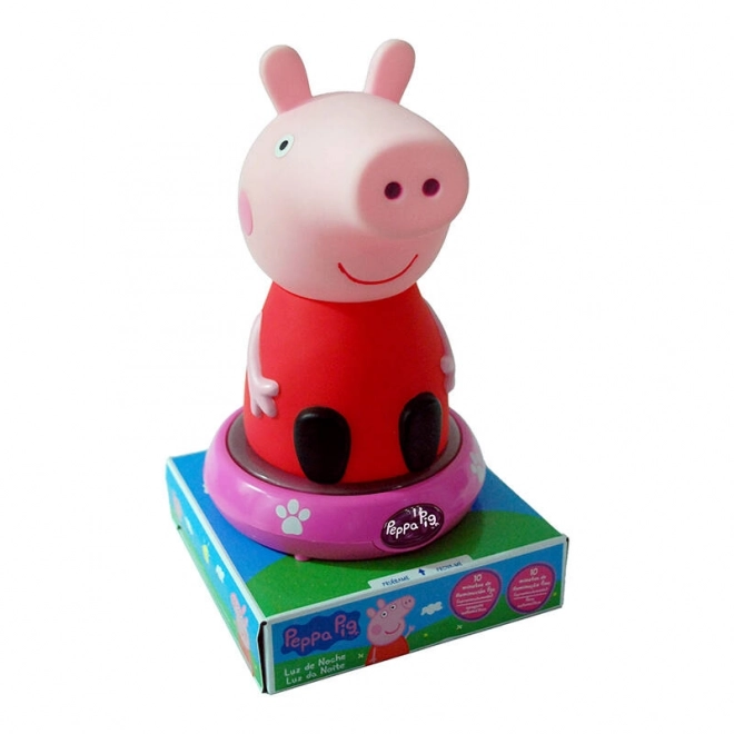 Lampada notturna con personaggio Peppa Pig