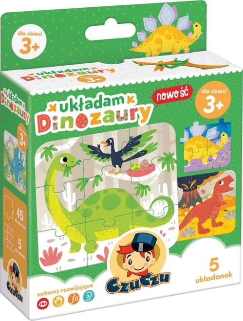 Puzzle Imparo con Dinosauri