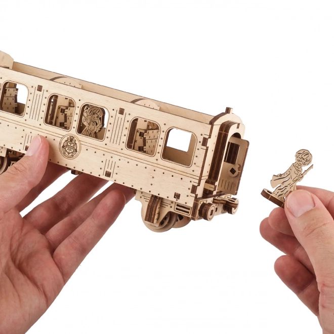 Puzzle Meccanico in Legno 3D Treno di Hogwarts Harry Potter