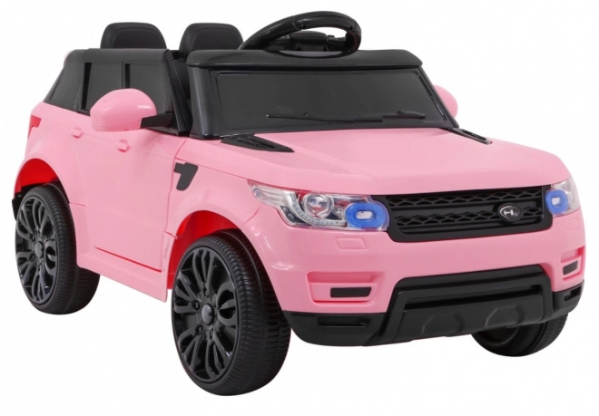 Auto elettrica per bambini rosa con radiocomando e funzioni di sicurezza