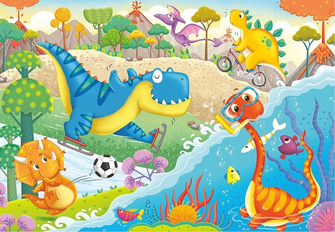 Puzzle Dinosauri Preferiti di RAVENSBURGER