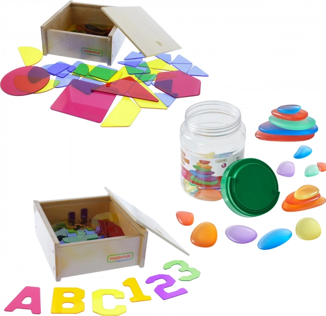 Masterkidz Pannello LED cassa sensomotoria con accessori