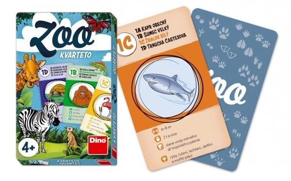 Gioco di carte Zoo Kvarteto