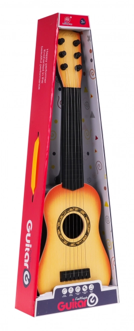 Chitarra classica per bambini color marrone chiaro