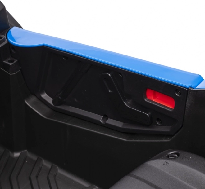 Veicolo elettrico per bambini Buggy Madman UTV-MX blu