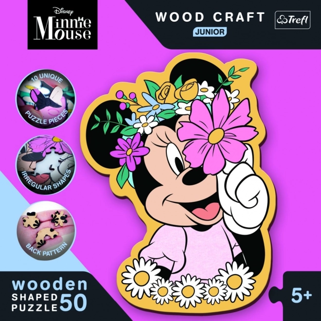 Puzzle Legno Junior Mondo di Minnie Mouse