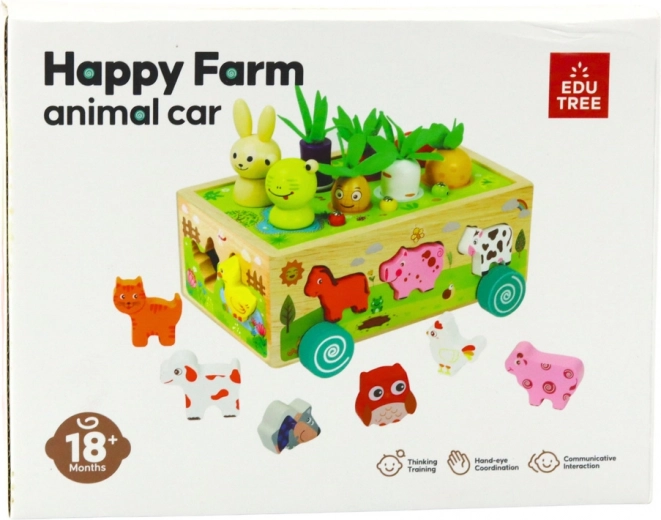 Fattoria su ruote con sorter e campanellini