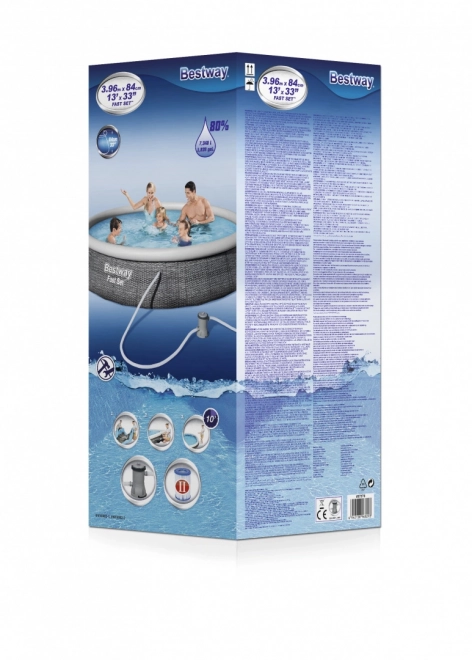 Piscina da giardino Bestway per bambini 396 x 84 cm 57376