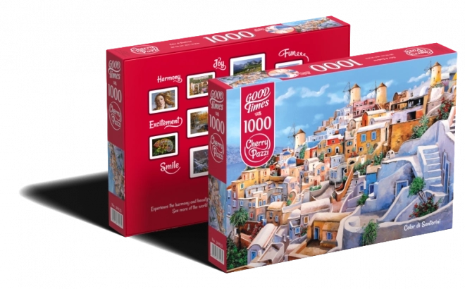 Puzzle Colorato Santorini 1000 Pezzi