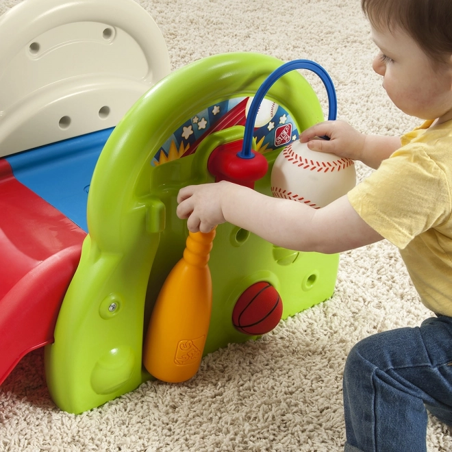 Centro Gioco STEP2 per Bambini con Scivolo, Basket e Baseball