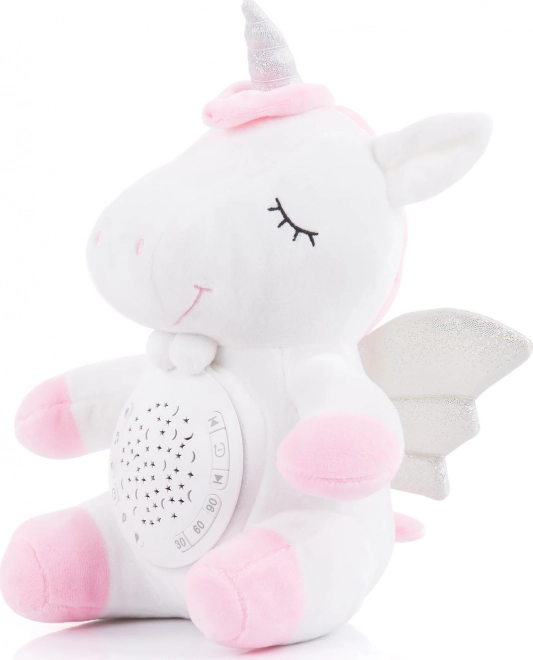 Peluche Unicorno con Proiettore e Musica Chipolino