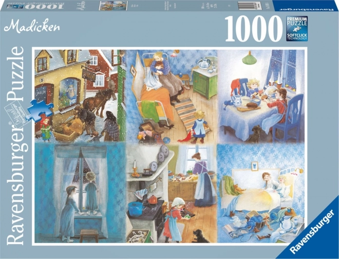 Puzzle Ravensburger Karkulín dal Tetto 1000 Pezzi