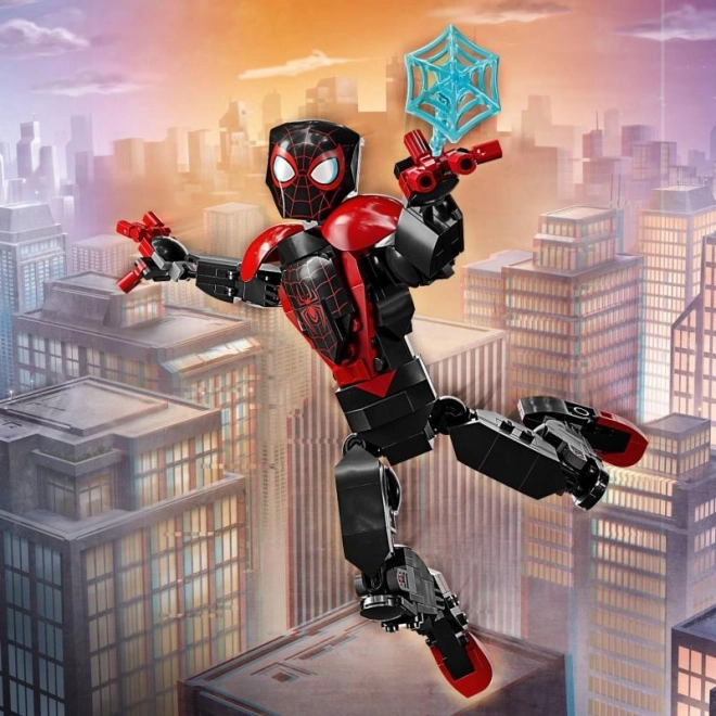 Figura LEGO Marvel Spiderman di Miles Morales