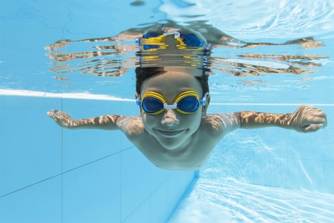 Occhialini da nuoto Hydro-Swim per bambini blu