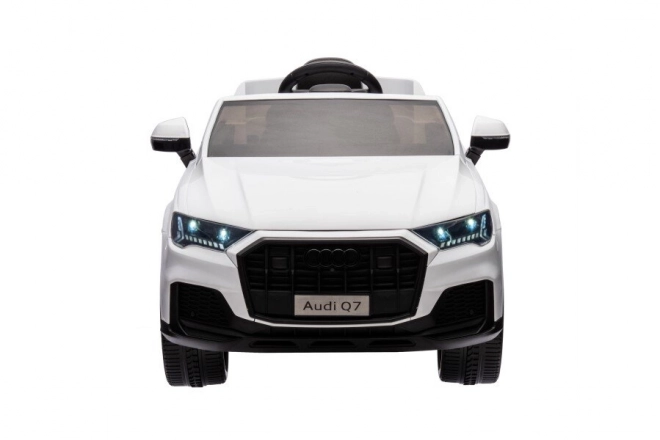 Auto elettrico AUDI Q7 bianco